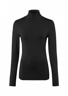 Turtleneck Pullover Made From Soft Jersey