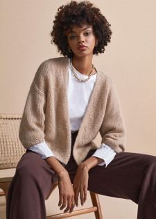 LIGHT'N'COSY KNITTED JACKET