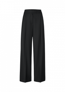 PLEATED WIDE-FIT TROUSERS