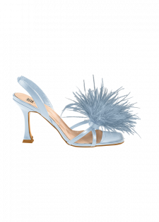 PUMPS WITH FEATHERS