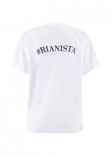 EMBROIDERED #RIANISTA SHIRT