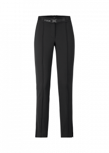 SLIM-FIT PLEATED TROUSERS