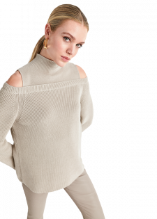 PULLOVER MIT SCHULTER-CUT-OUTS