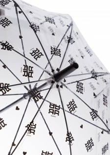 Regenschirm mit Logos