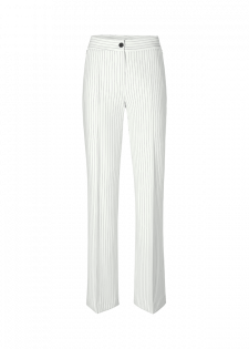 SLIM FIT PINSTRIPED TROUSERS