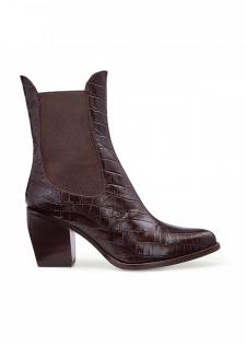 ANKLE BOOTS MIT WESTERN-DETAILS